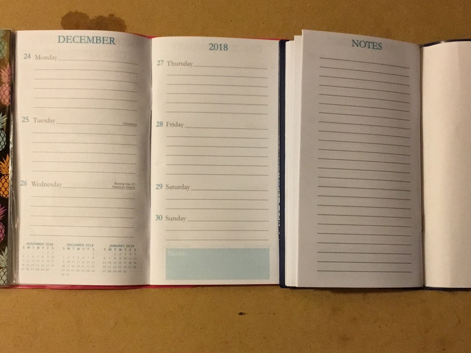 2019 Weekly Planner Calendar Organizer Agenda Pocket/Purse Size 6 3/4″ x 3 7/8″