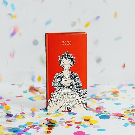 ONE PIECE Luffy RED English Version Hobonichi Techo Weeks 2026 Planner