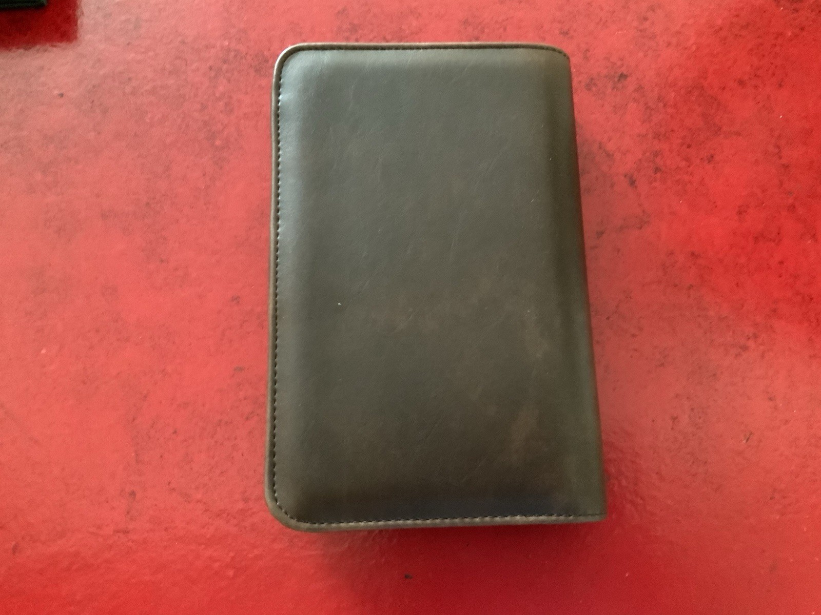 Day-Timer Wire-Bound Leather Organizer System Agenda Brown # 68444