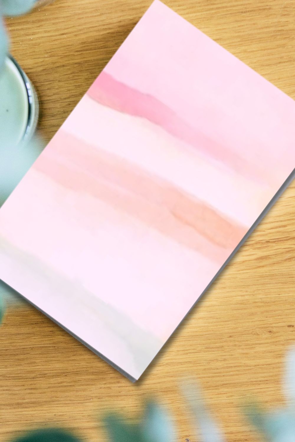 Pink Sunset Journal | Lined Notebook for Writing & Reflection