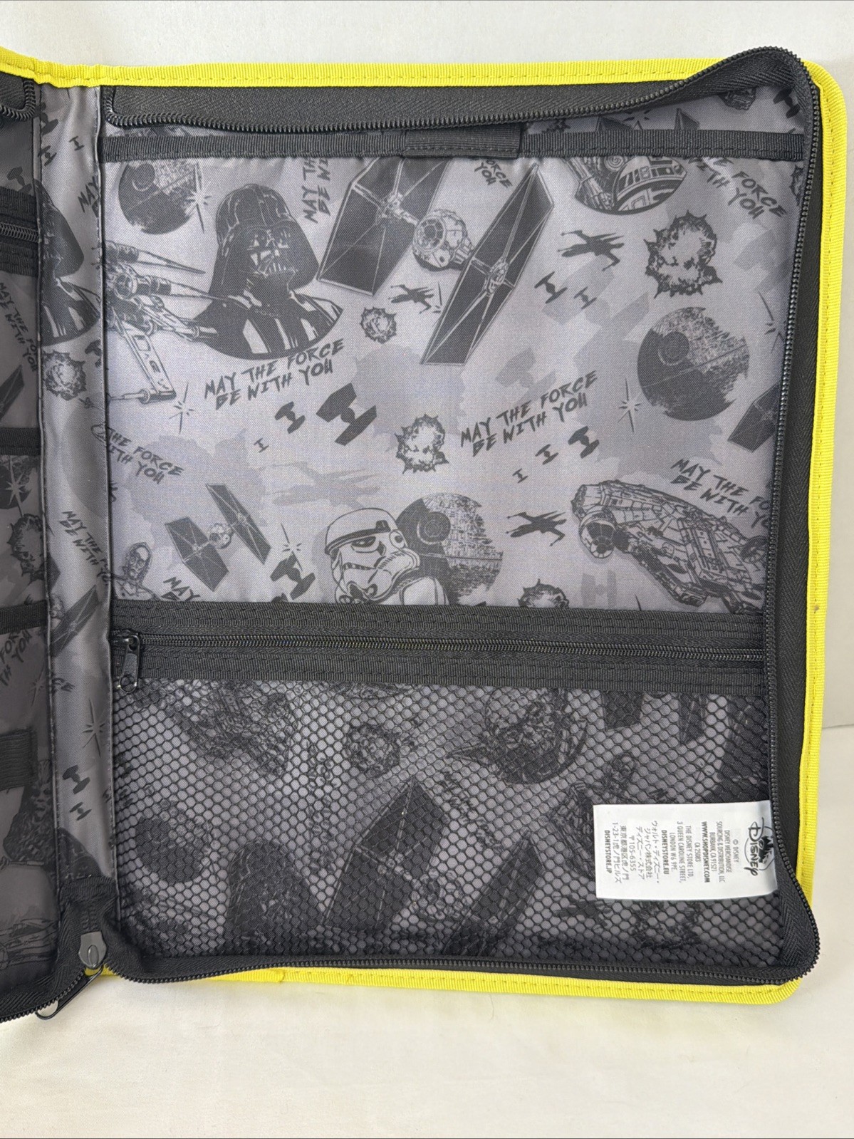 Disney Star Wars Ultimate Folio Storage Organizer – Pen/Pencil Case – EUC
