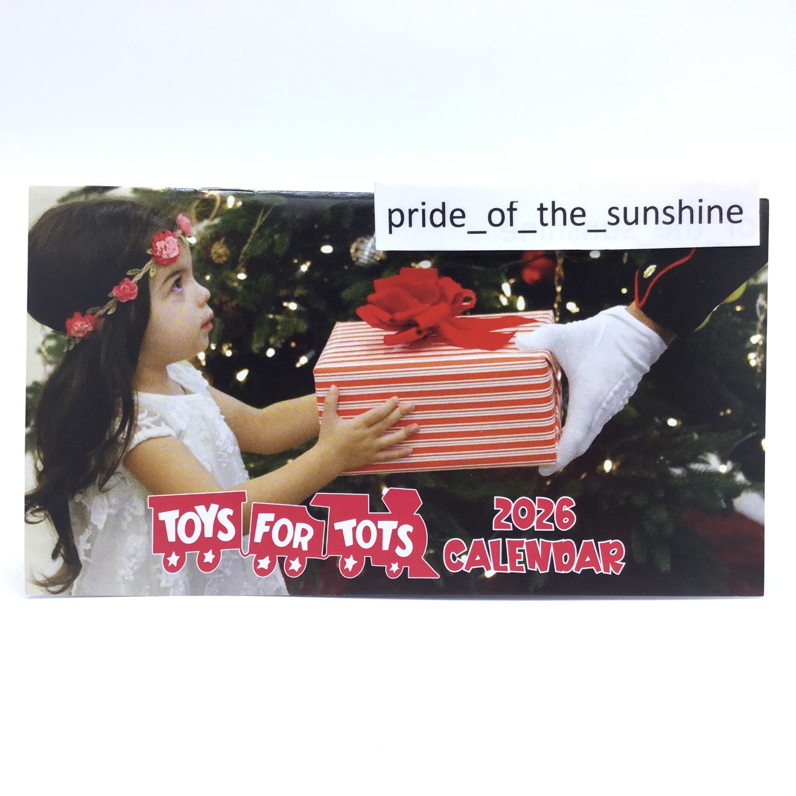2026 Pocket Calendar Marine Toys For Tots Foundation 12 Month Planner 6.5″x 3.5″