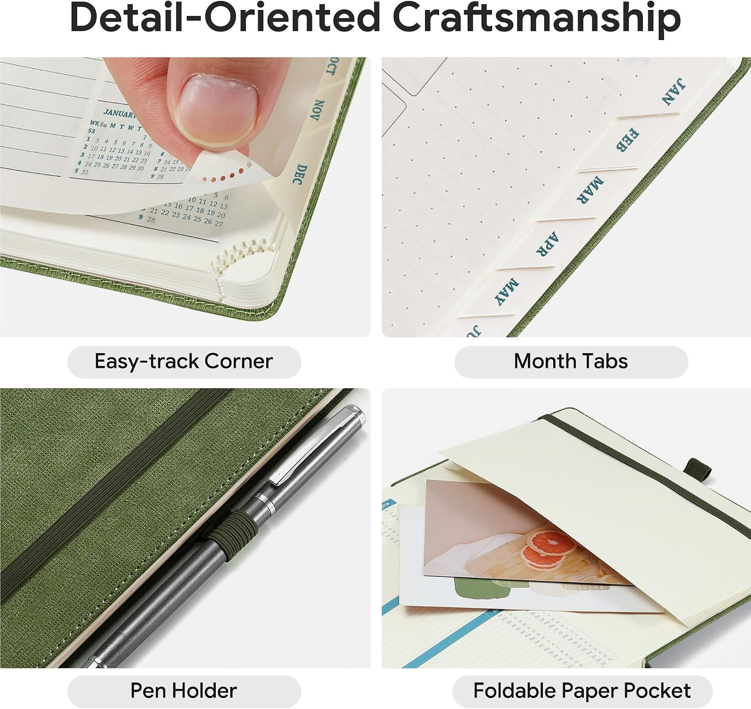 2026-2027 Weekly and Monthly Planner (July 2026–December 2027), 6.5″X8.5″, Verti