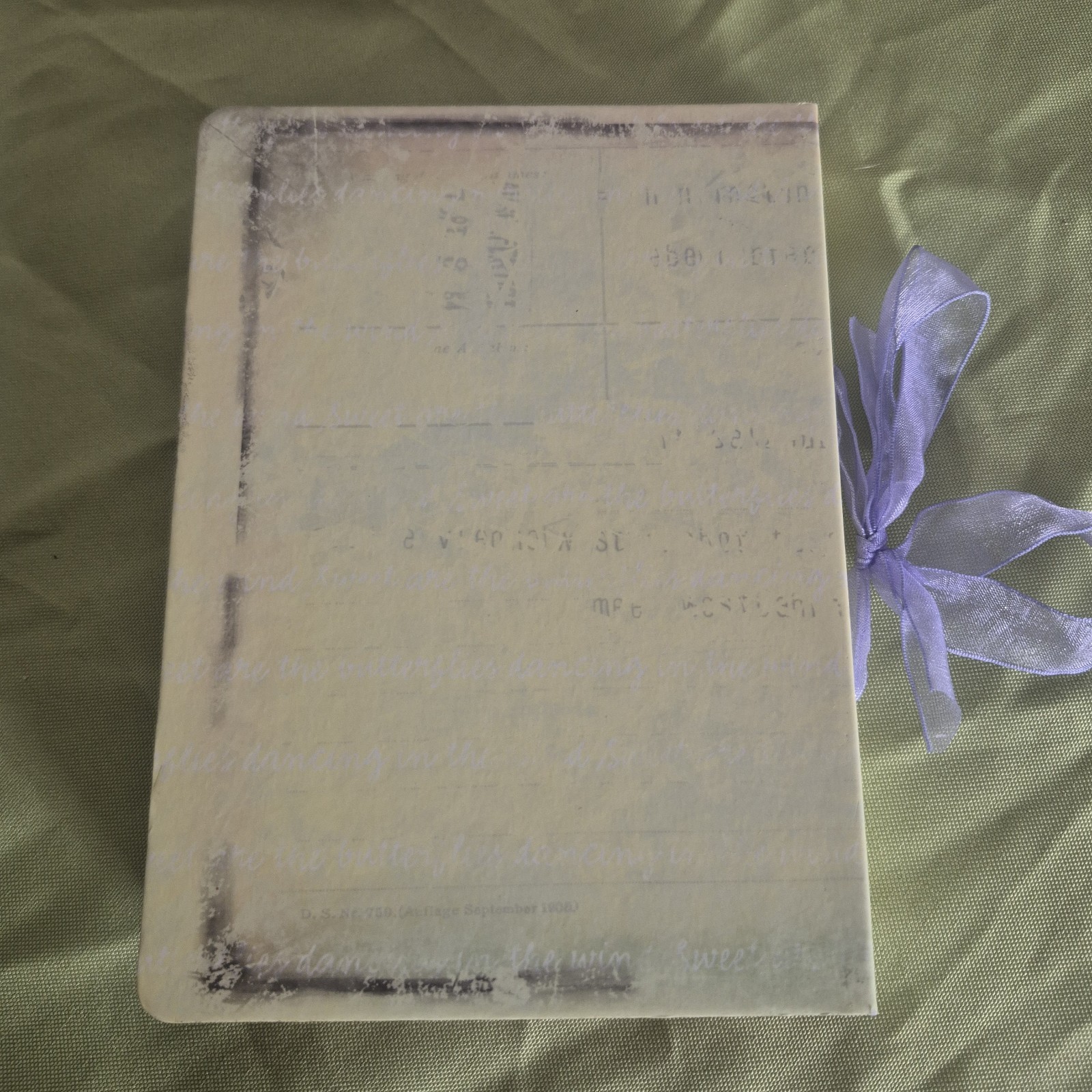 Hardcover 5×7 Butterfly Kraft Paper Blank Journal