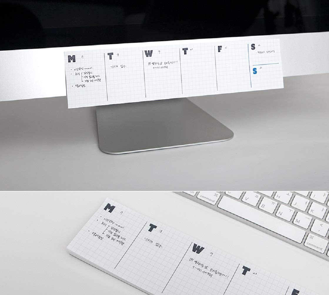 JSTORY Sticky Planner Adhesive Paper Note Columnar Unknown_binding