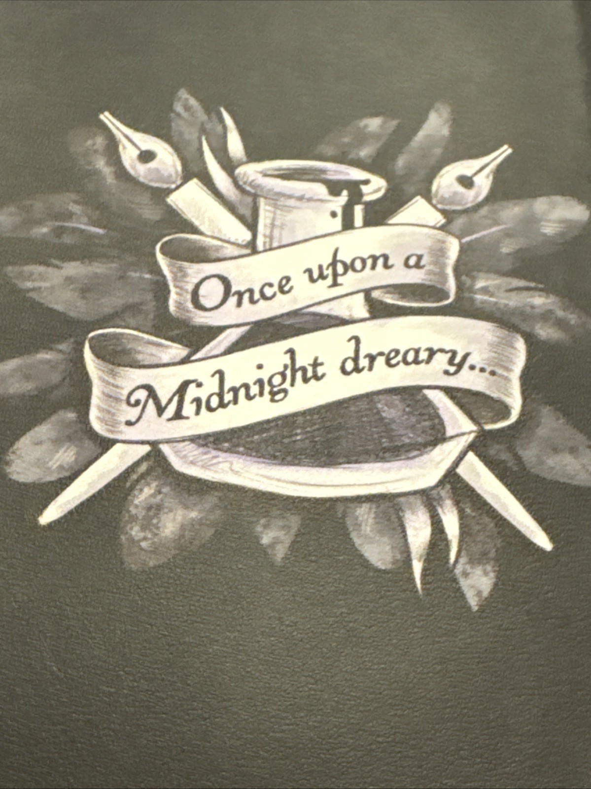 Loungefly Edgar Allen Poe Nevermore Journal 150 Sheets With Storage Pocket