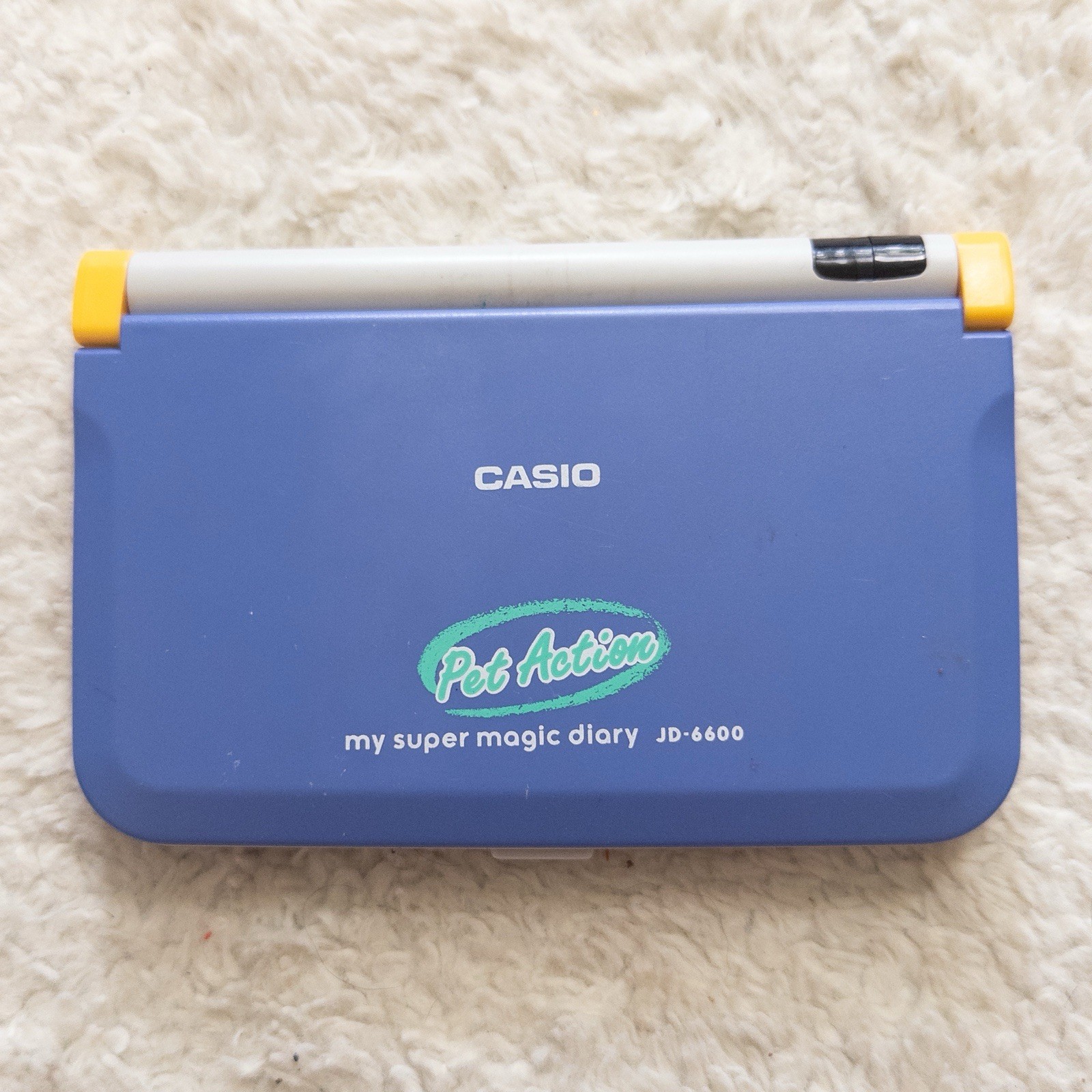 Rare, Casio Pet Action, Super Magic JD-6600 Diary Planer. Vintage 1996. Works