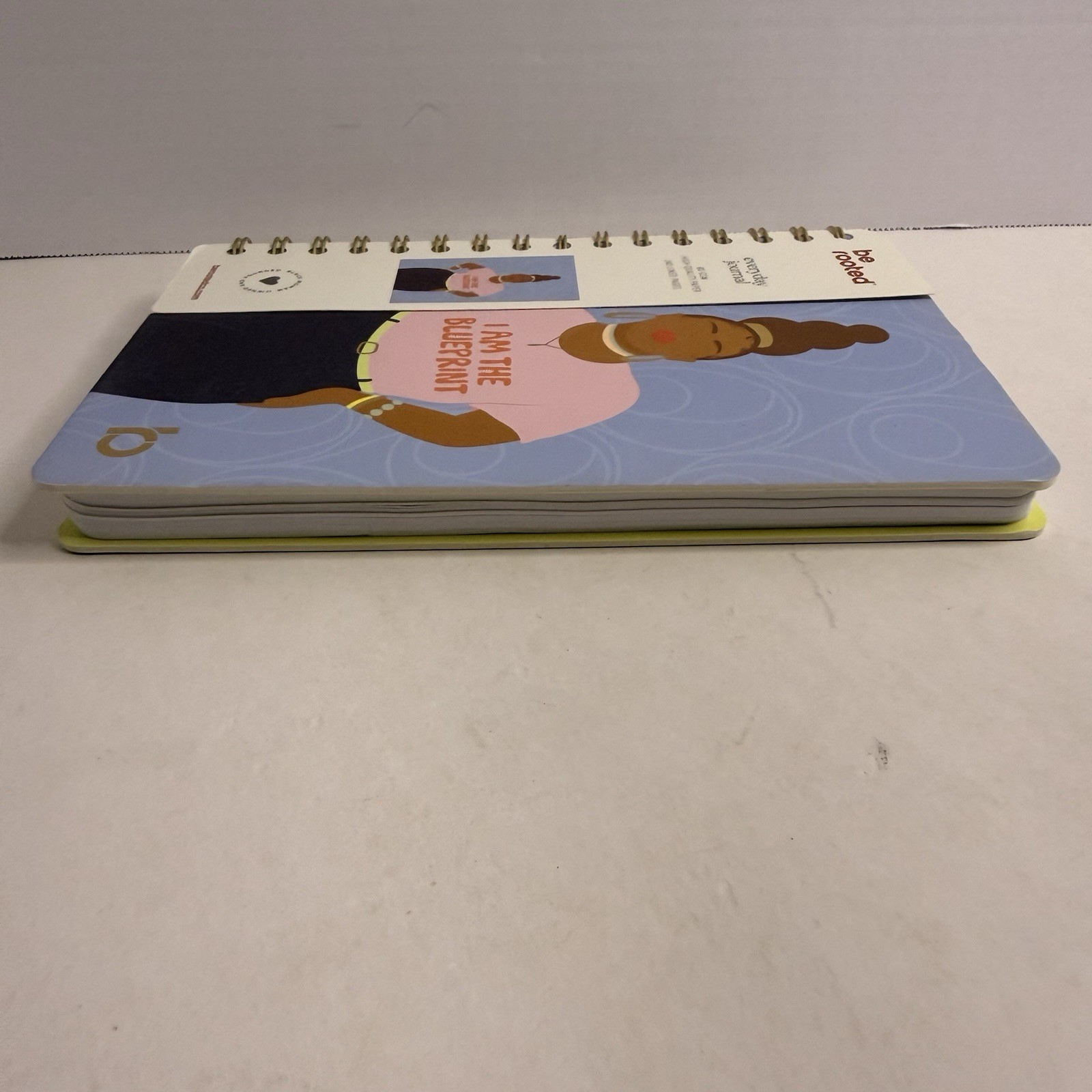 Be Rooted “I Am The Blueprint” Spiral Journal 5.5×8.5 New 240 Pages