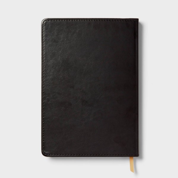 192pg Ruled Journal 10″x7″ Leatherette Black