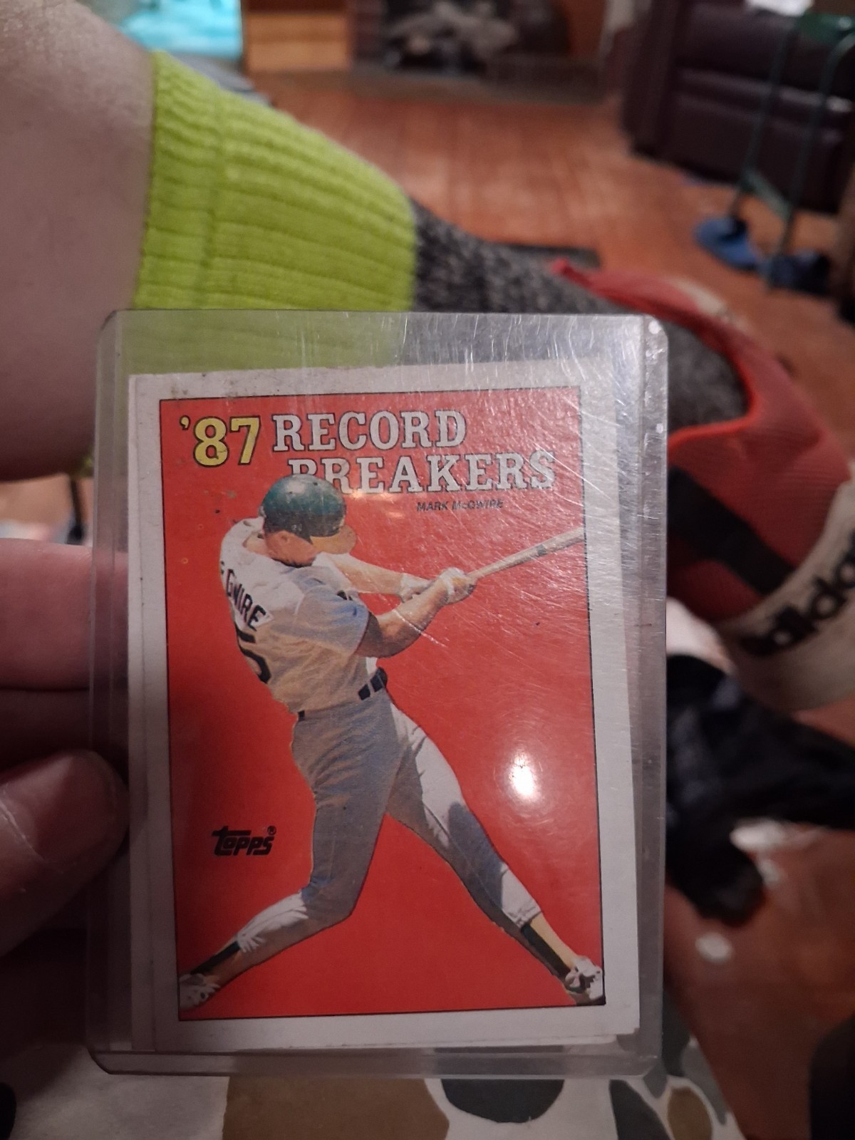 Kept in binder since 88 has yellow dots
