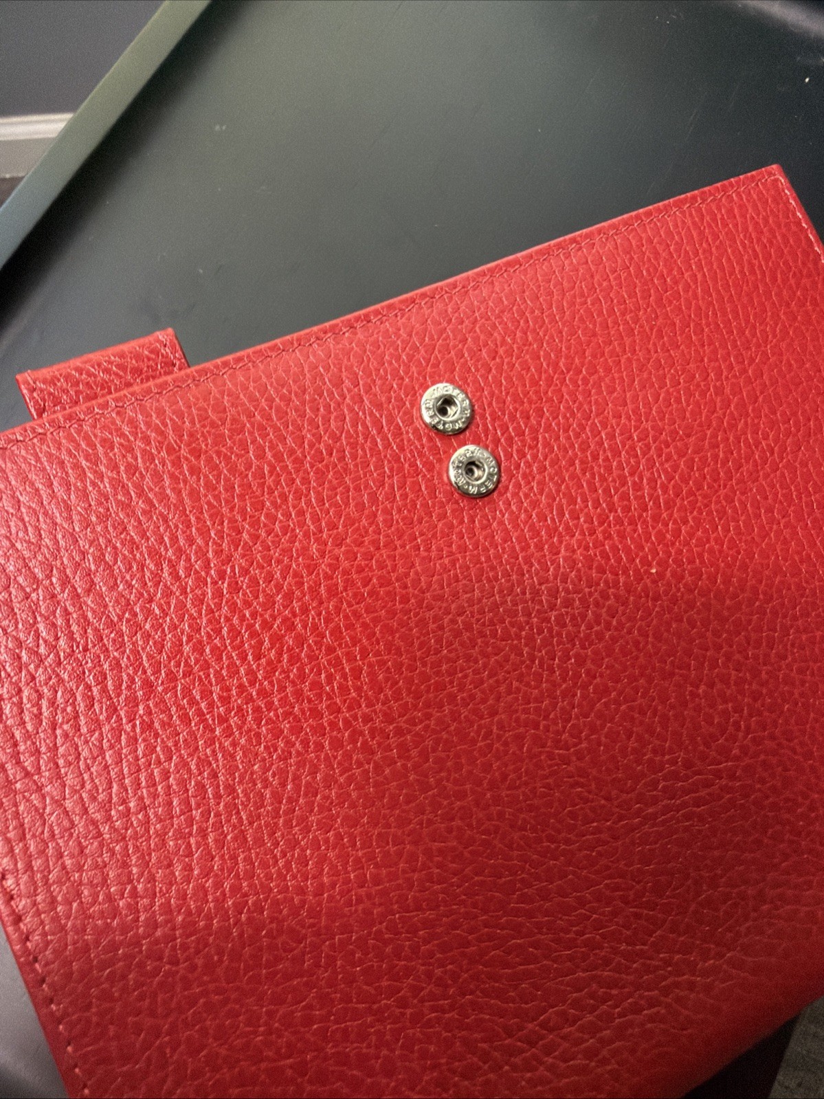 Moterm B6+ Leather Cover Notebook Planner Cherry Red