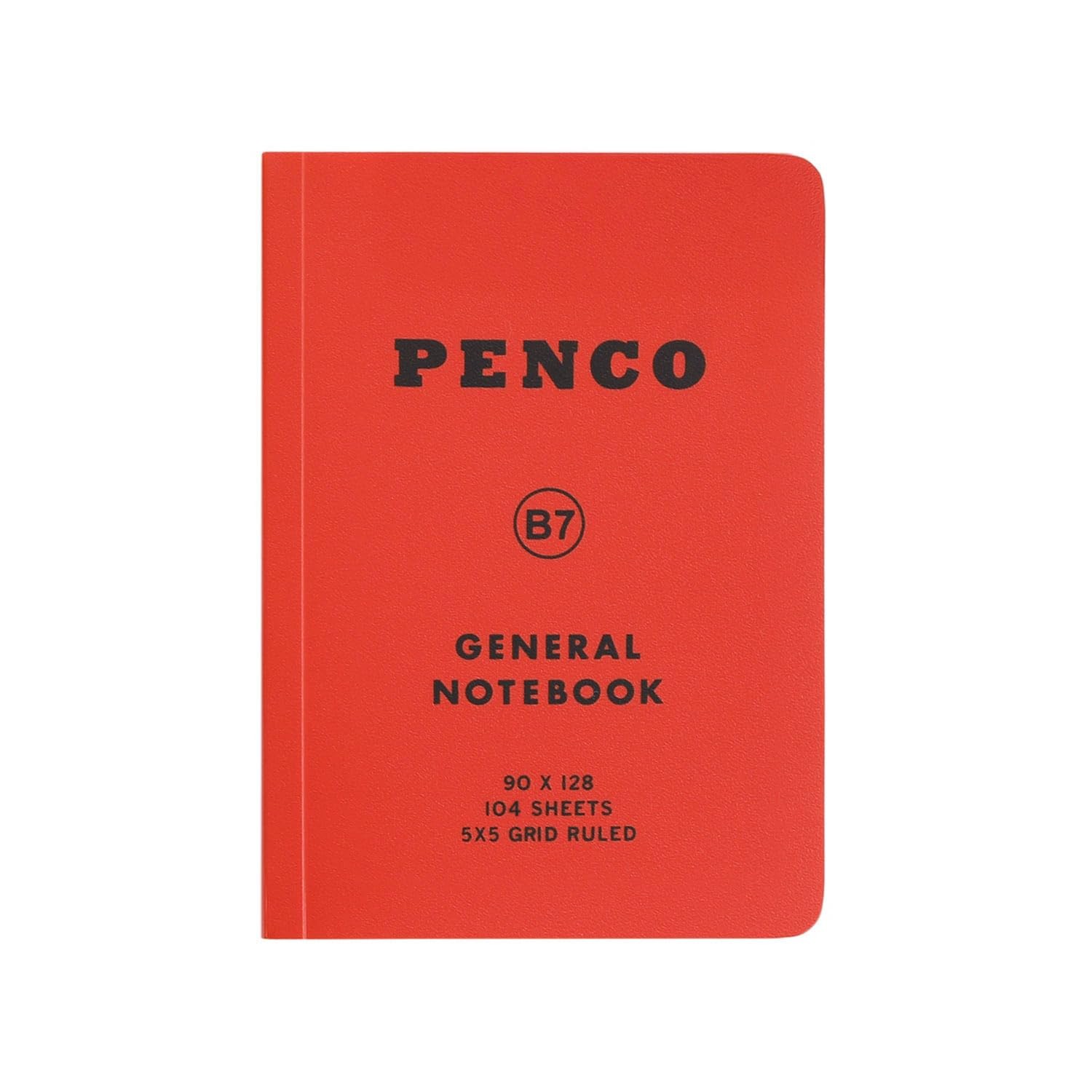 PENCO Soft PP Notebook B7 Red CN158