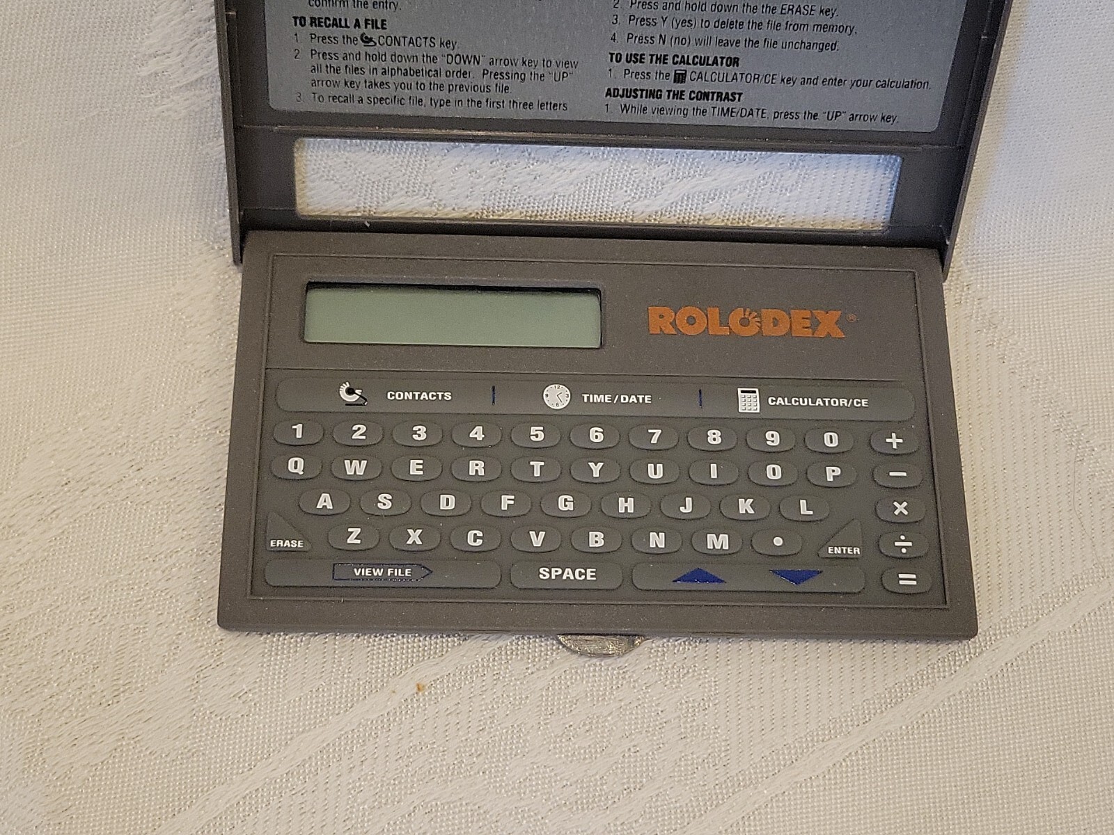 Rolodex Brand Memory Card Model No. EL-3K Open Box