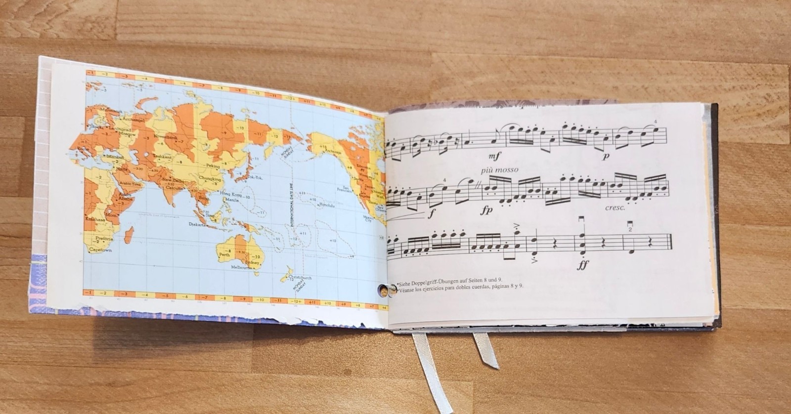Colorful Handmade Junk Journal 60 pages