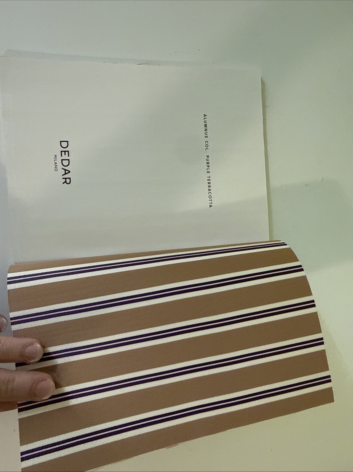 Dedar Milano Fabric Covered Notebooks Acid Yellow Purple Terracotta Mare Capri