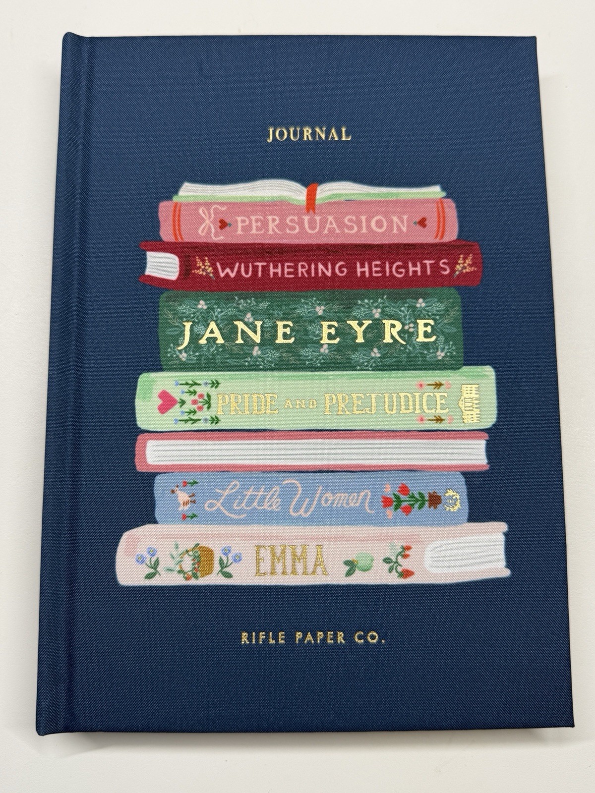 Rifle Paper Co. High-Quality Ladies Night Book Club Cloth Hardcover Journal, NEW
