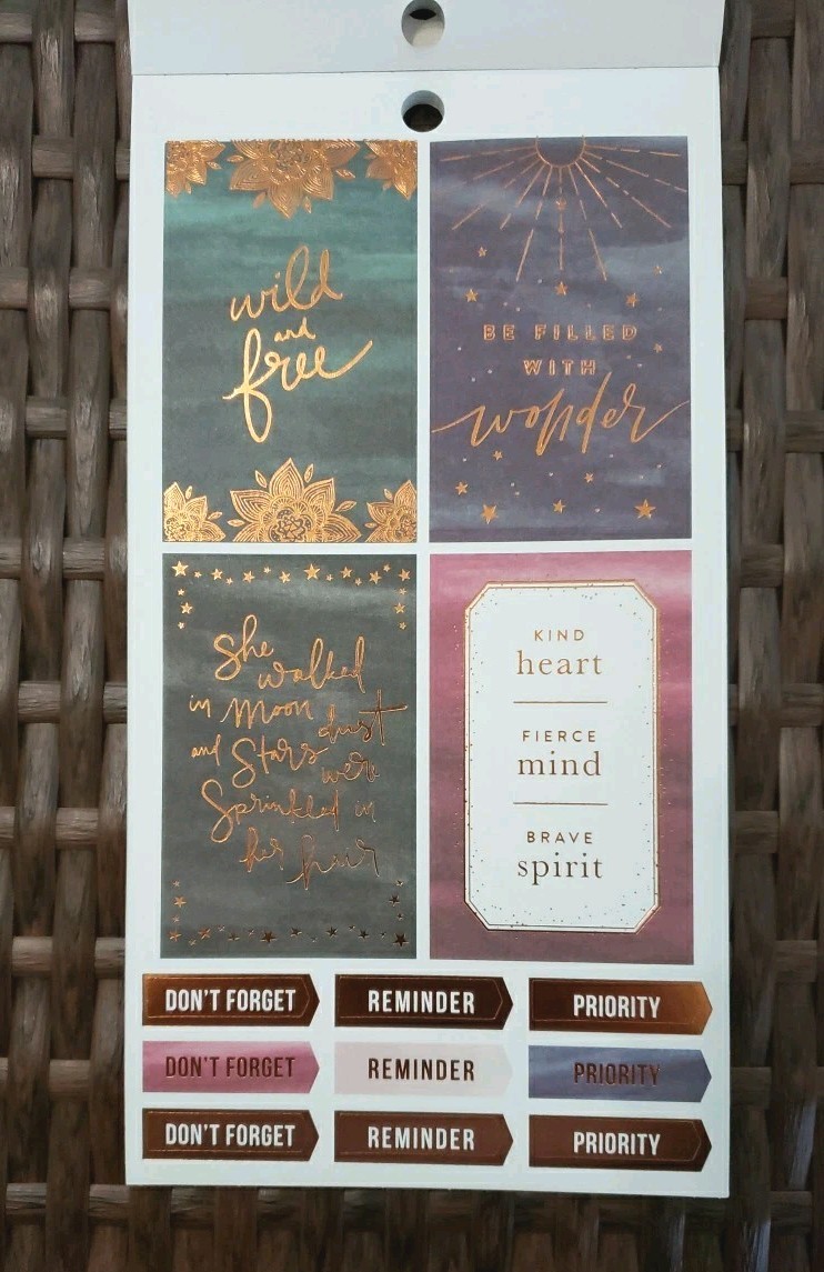 The Happy Planner BOHO Big Grand Sticker Sheets 487 Pcs