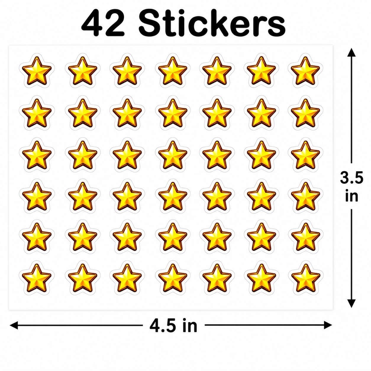 Dayplanner Daytimer Reminder Stickers 1/2inch Calender on 4.5×3.5 inch card