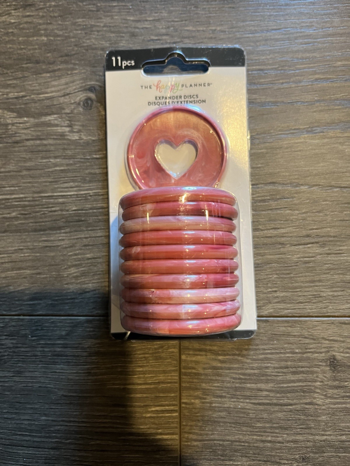 LOT SALE NEW 6 Packs Happy Planner Plastic Expander Discs Asrtd Sizes And Color