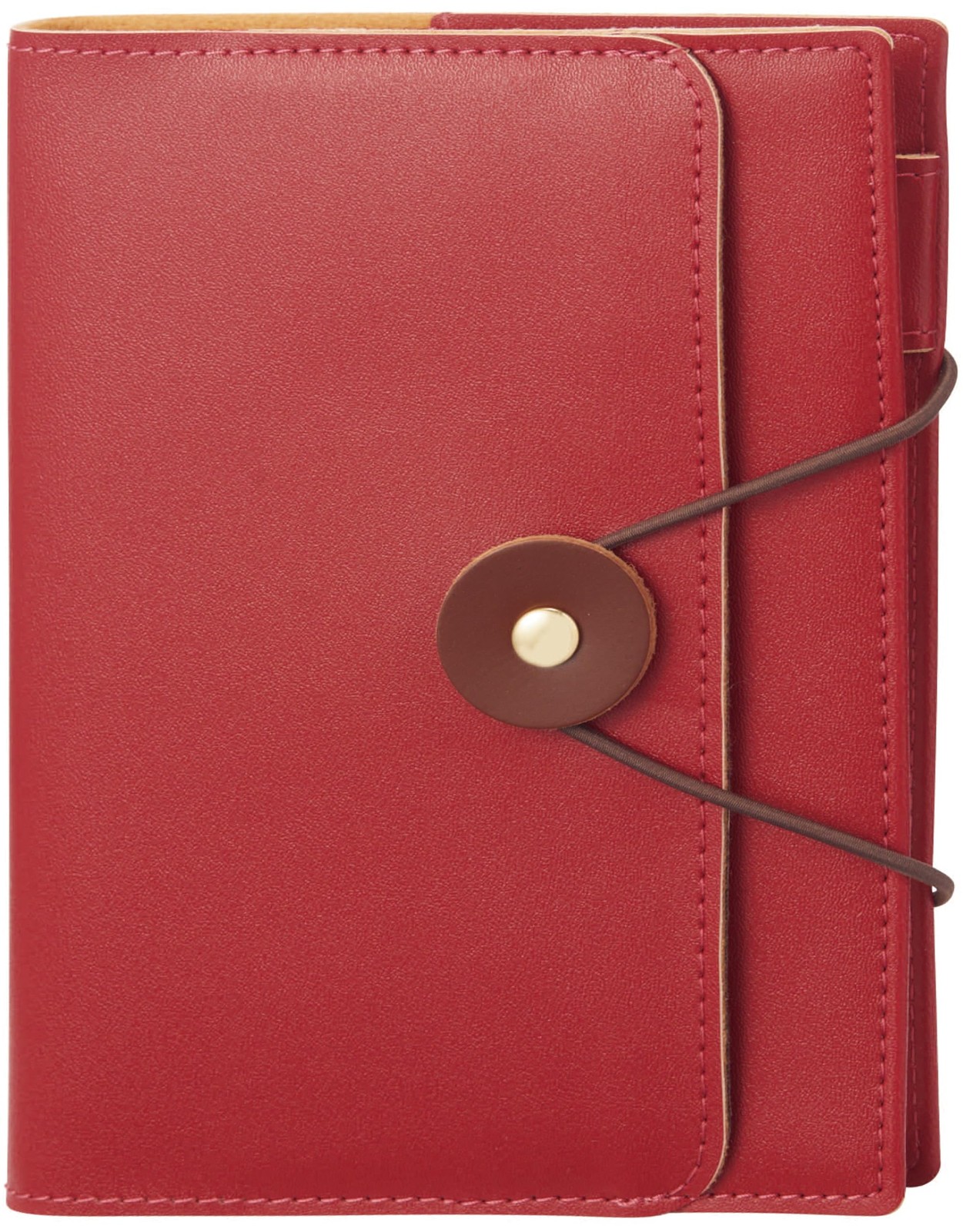 Reimei Fujii Planner Tuck Diary Weekly Left A6 Red