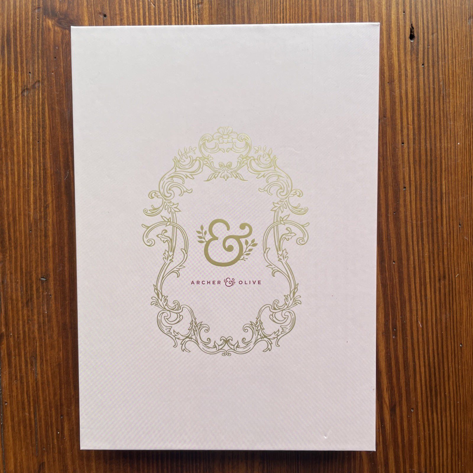 Archer & Olive A5 Dot Grid Notebook STARLET Mar 2026 Subscription Box Lt Pink