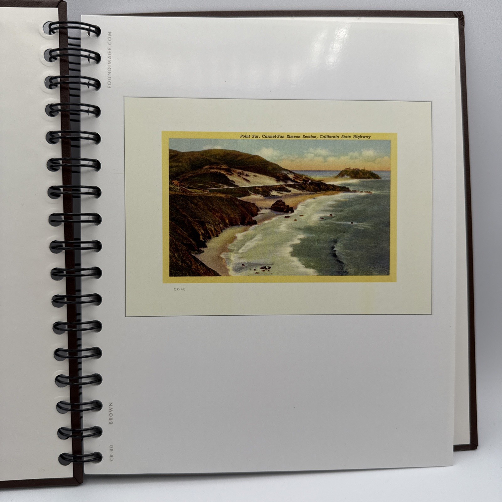 Point Sur / Hardcover / Brown / Spiral / Journal / Diary / Sketchbook / 32pp