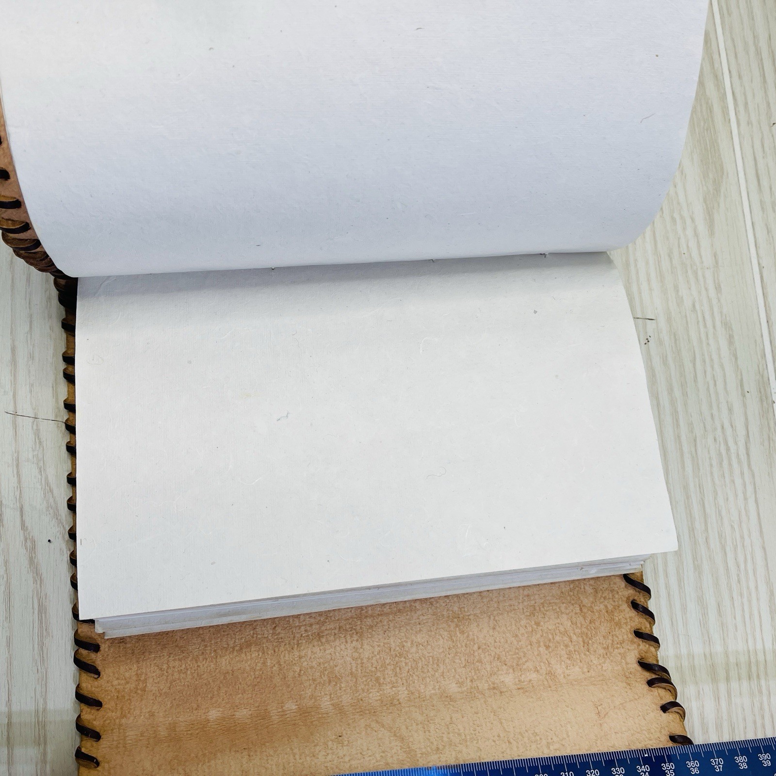 Leather Journal Acid-Free Paper Writing Sketch Book Hand Made By IONA USA
