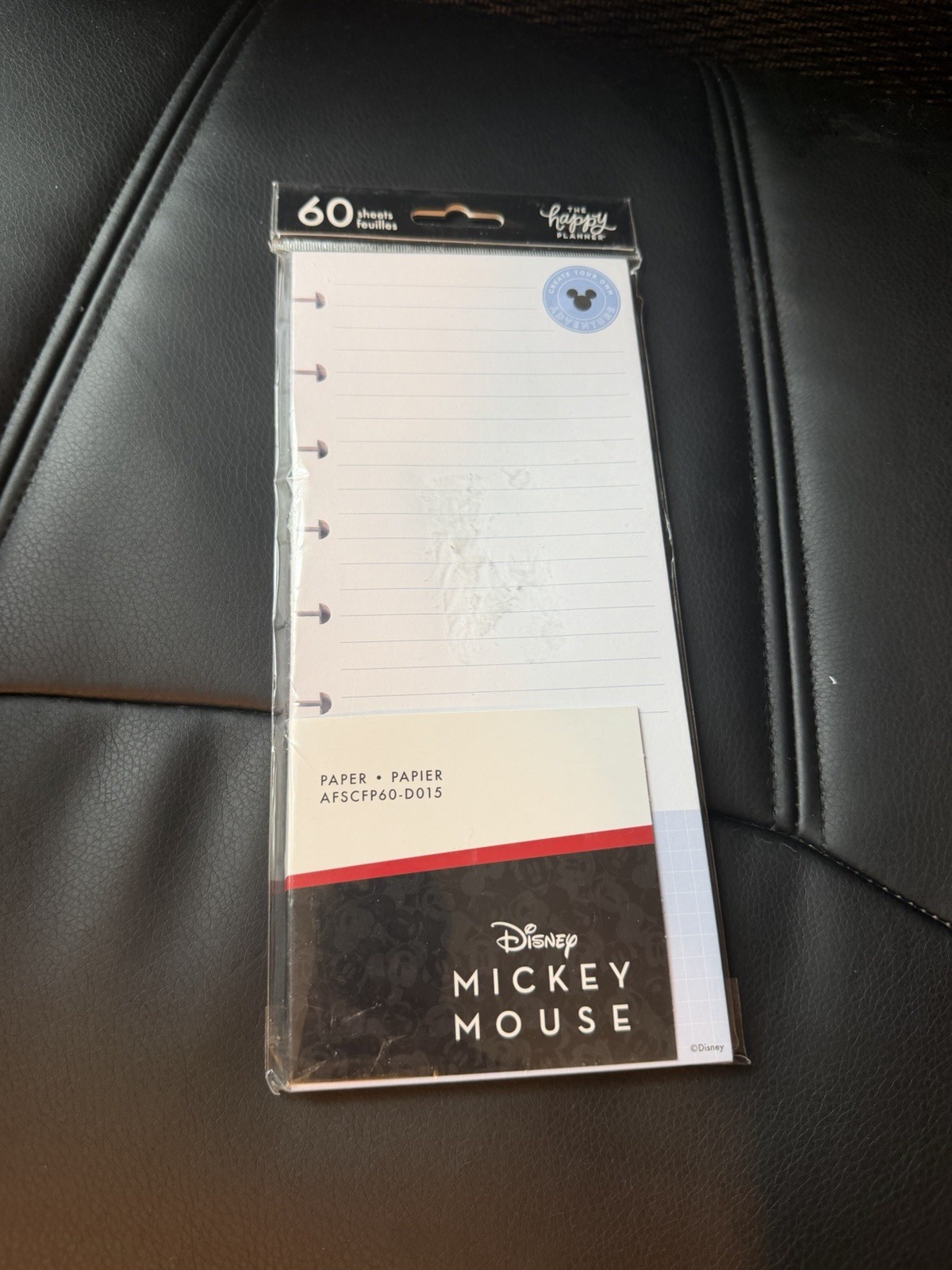 The Happy Planner Disney Mickey Mouse Refill Paper, 60 Sheets