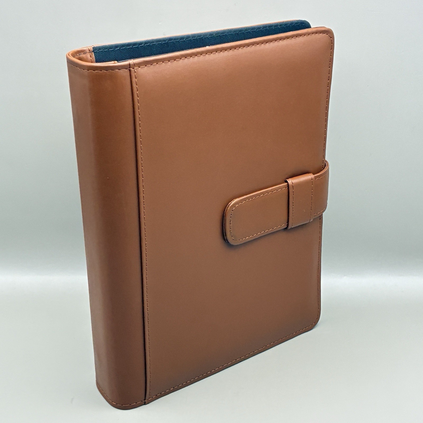 Day-Timer Original Personal Organizer System Starter Set British Tan Leather NEW