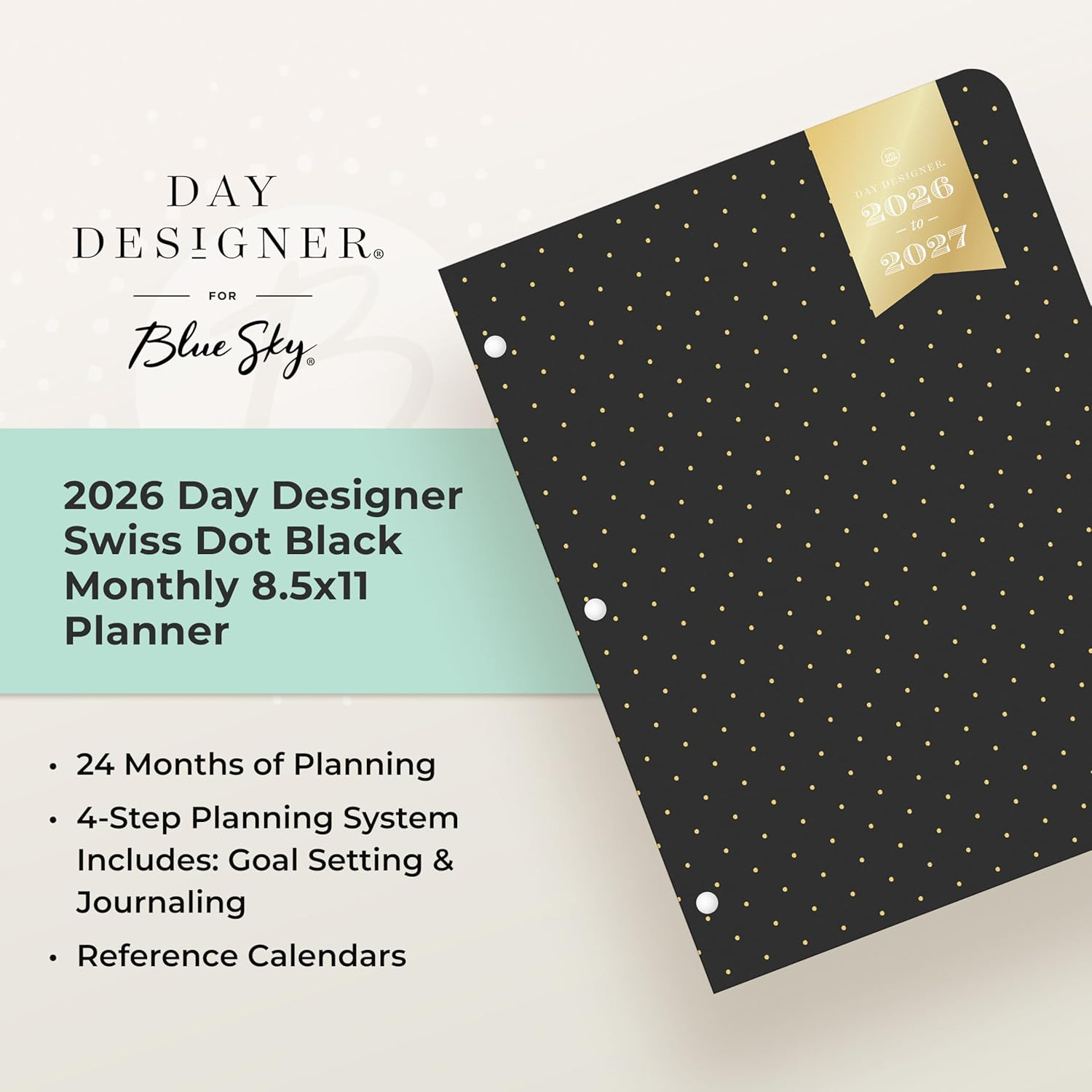 Day Designer 24 Month 2026 Monthly Planner Calendar, January 2026 – December 202