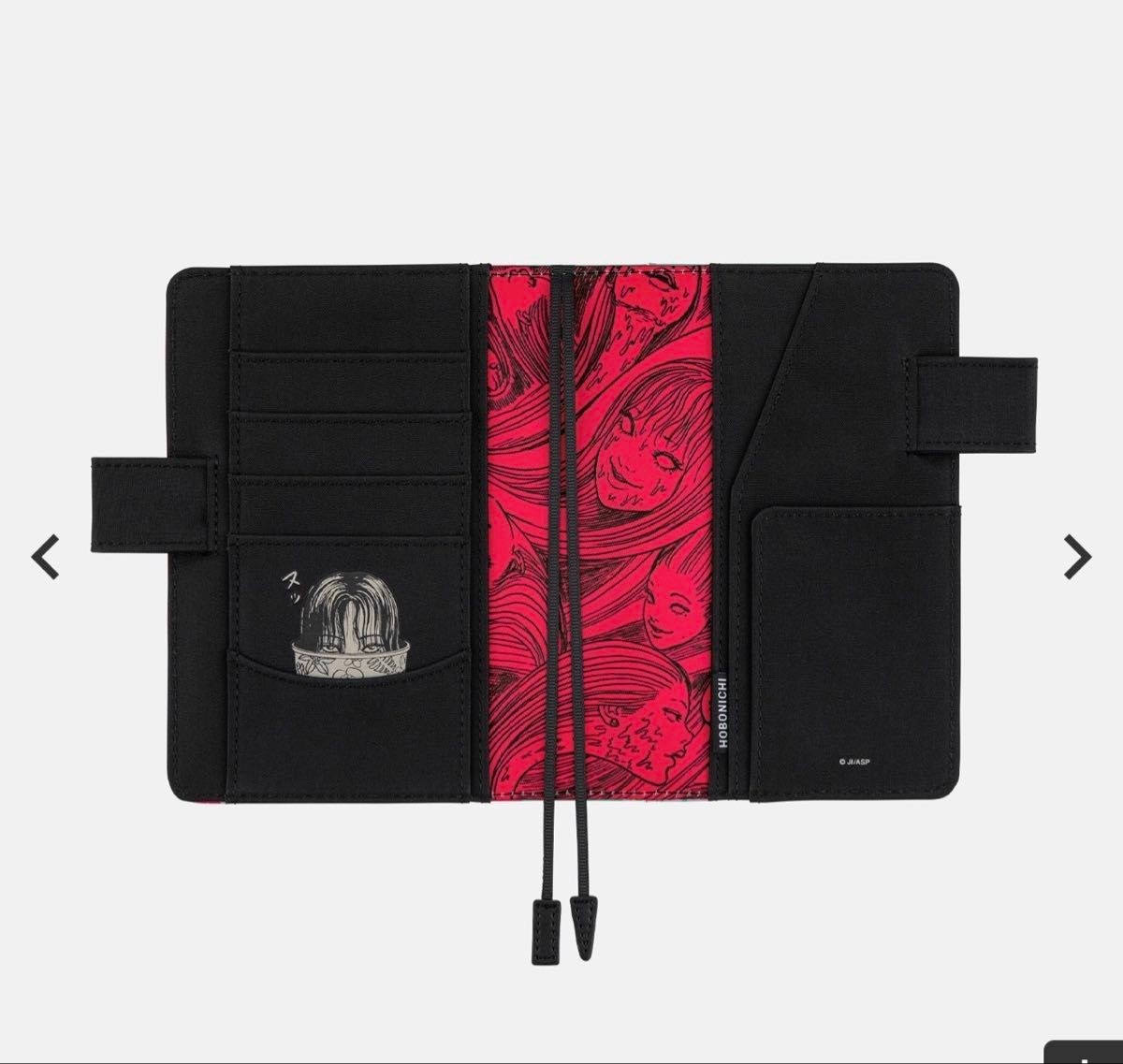 Hobonichi Techo Junji Ito Tomie A5 Cousin Memory & A6 Smirk Cover Set 2026