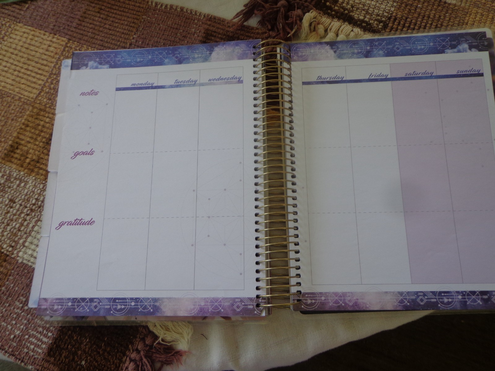 NEW – Stars Calendar and Notebook by Paper House 9.5 x 8