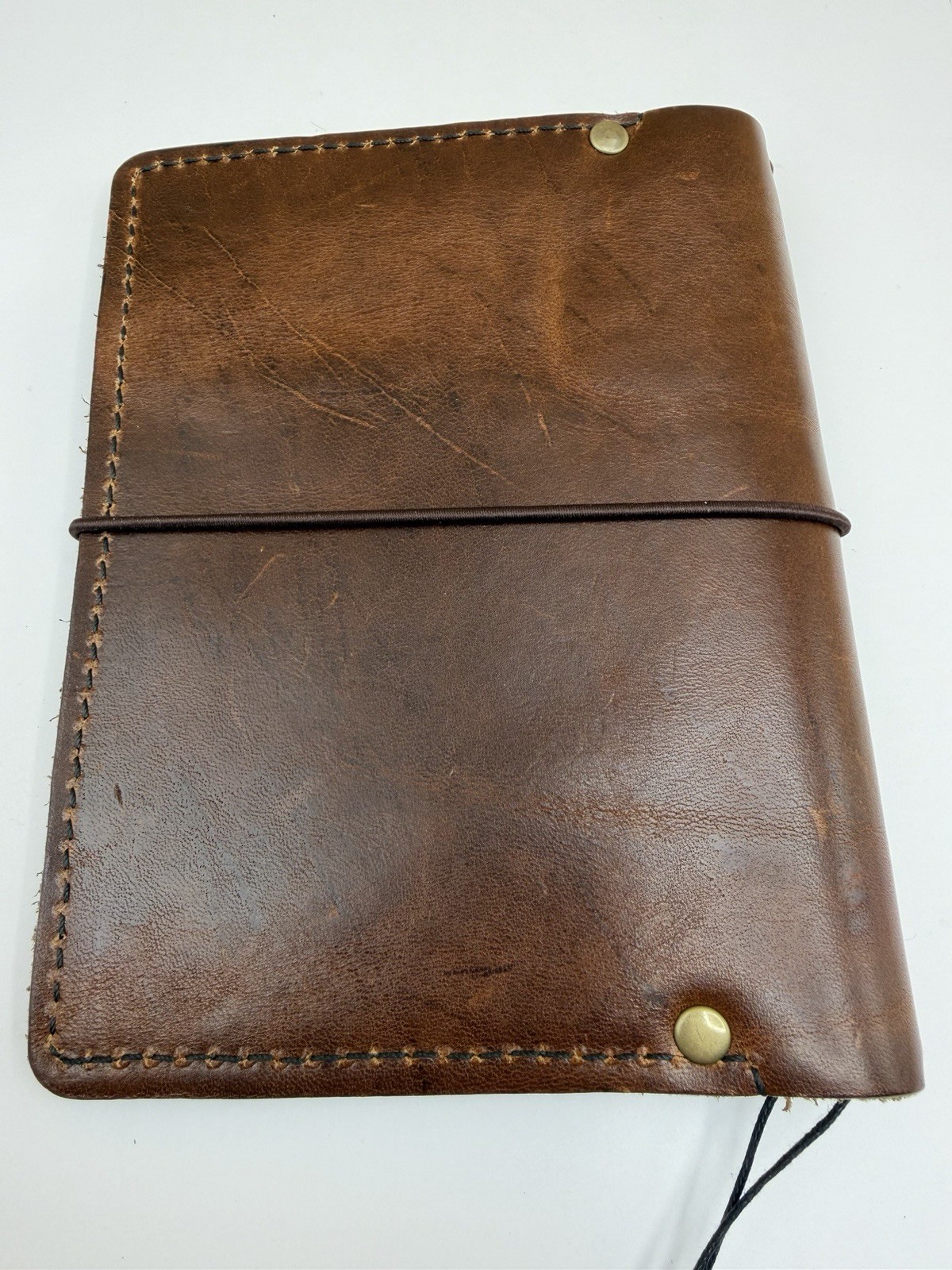 Zenkraft Handmade Leather Traveler’s Notebook Cover For 4×6 Notebooks Brown TN