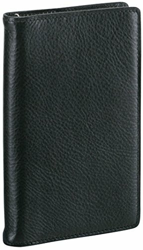 Raymay Fujii System Notebook Da Vinci Standard Pocket Black JDP3009B