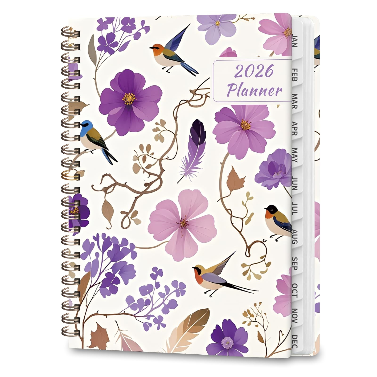 2026 Planner, Weekly and Monthly Calendar Planning Book, Jan 2026 – Dec 2026,…