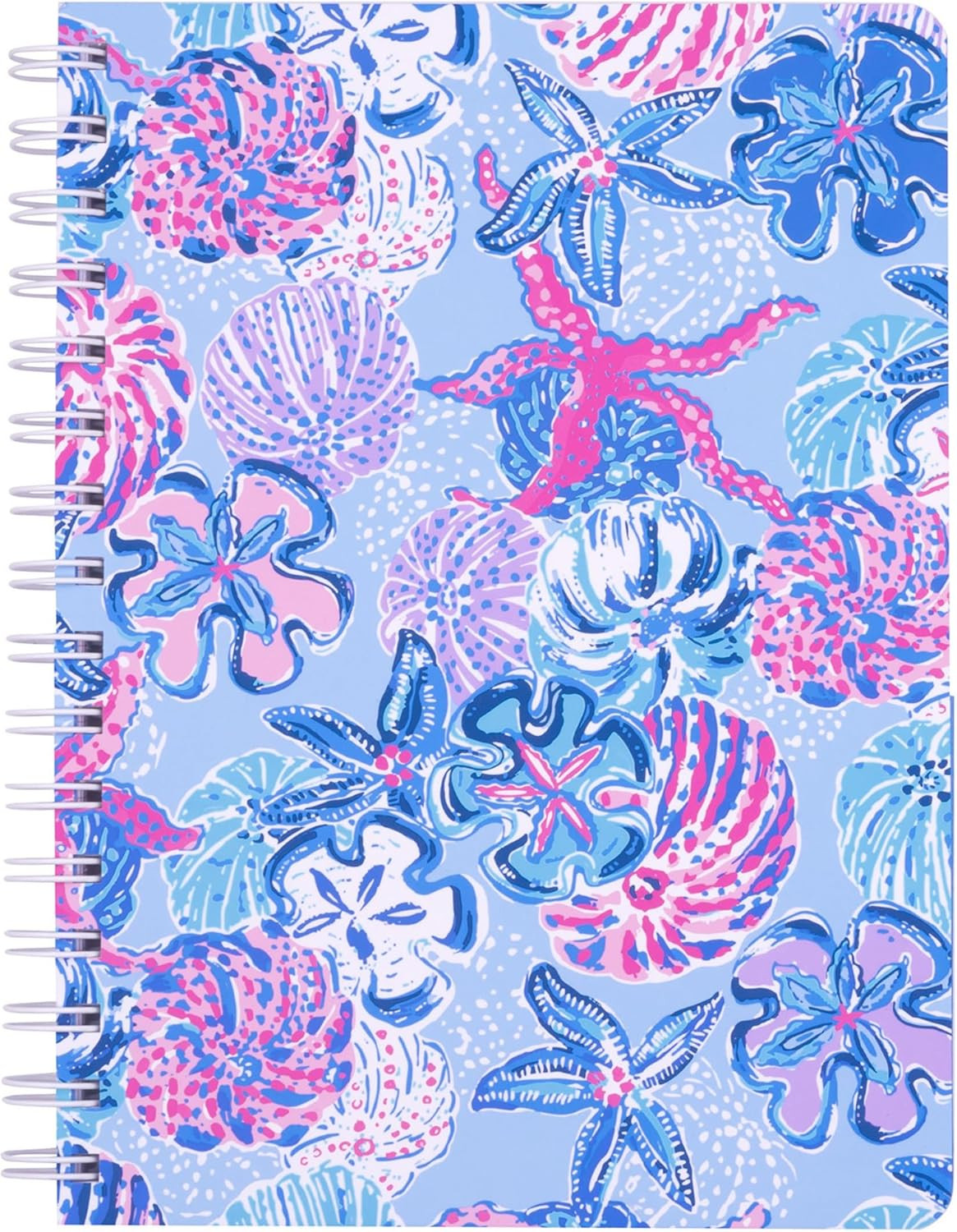 Lilly Pulitzer Hardcover Mini Spiral Notebook, 8.5″ x 6.5″ Small Journal with…