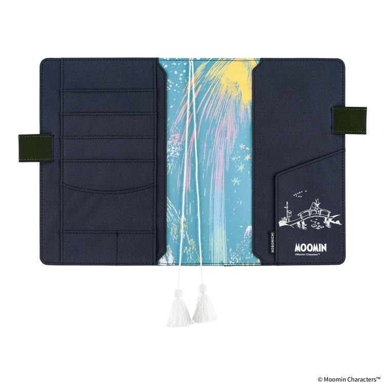 Hobonichi Techo Moomin Big Party Night Cousin Size A5 Planer cover
