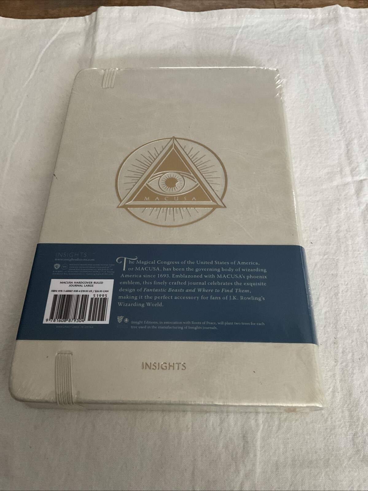 Fantastic Beasts & Where To Find Them MACUSA Journal Ruled Lined And Pocket NEW