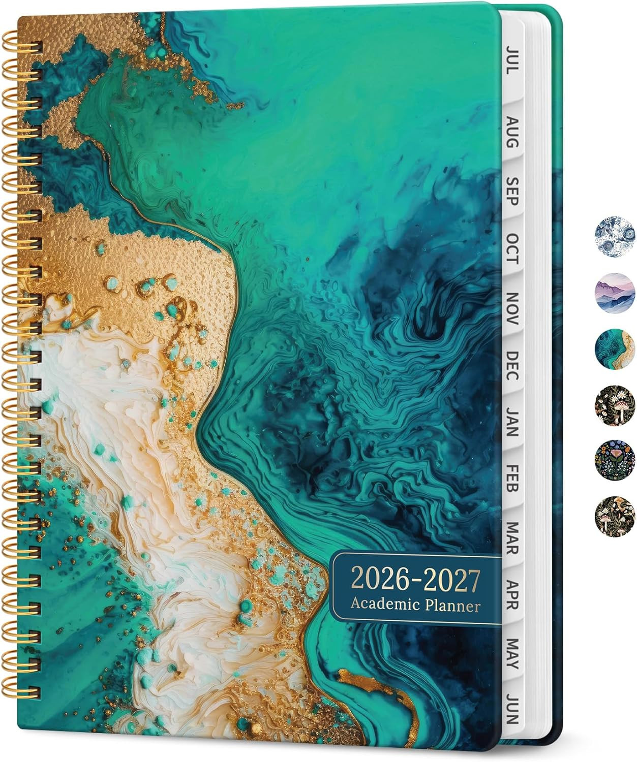 Planner 2026-2027, Academic Monthly and Weekly Calendar Planner for Women, July
