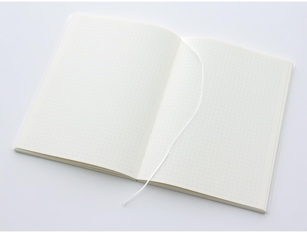A5 Graph Ruled Notebook with Pen Holder and 176 Pages for Writing Comfort