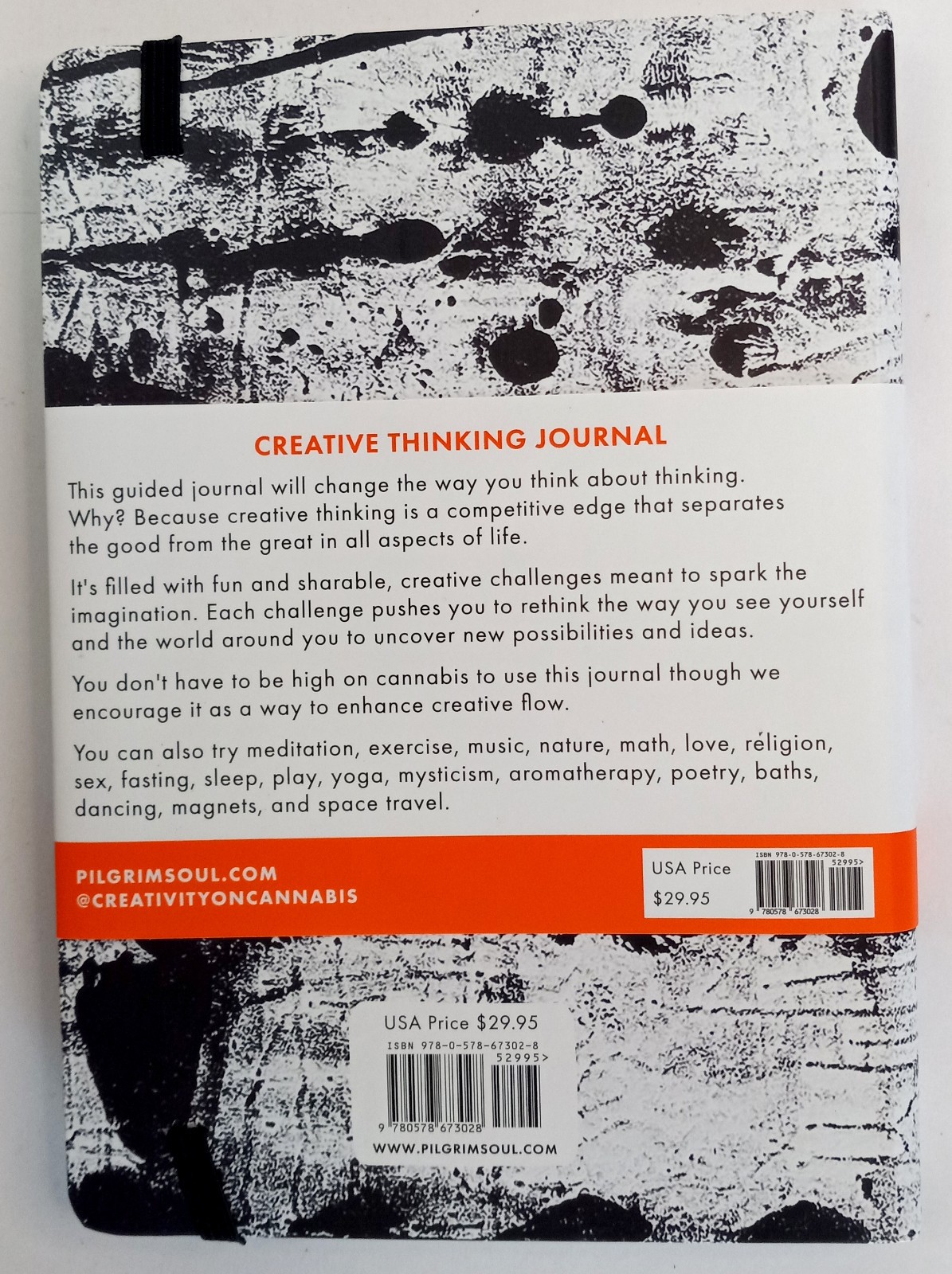 Creative Thinking Journal: Please Use this Journal While High Pilgrim Soul Blank