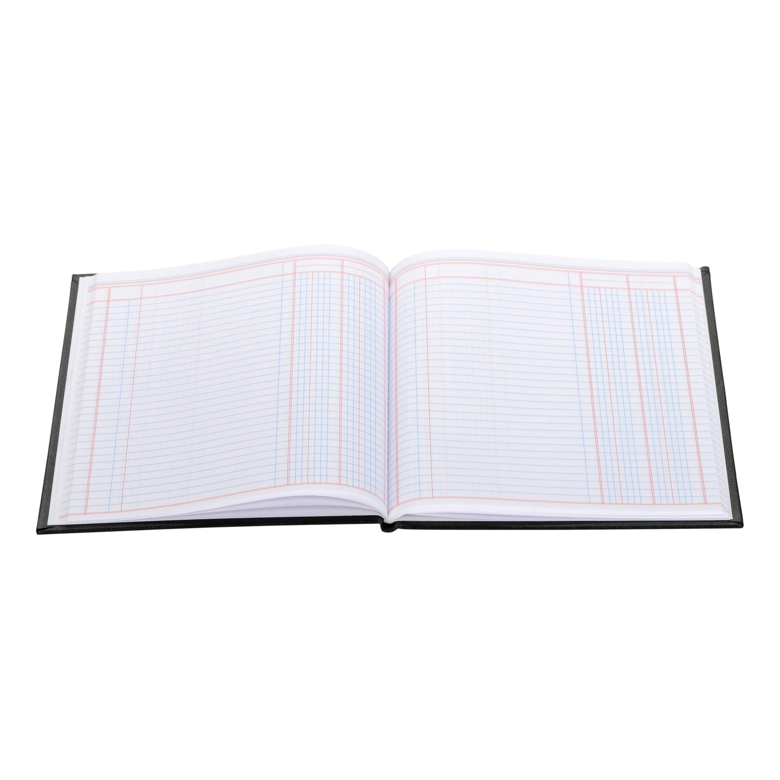 Wilson Jones Hardbound Accounting Journal 9.25×7 Inches 2 Columns 80 Pages Black