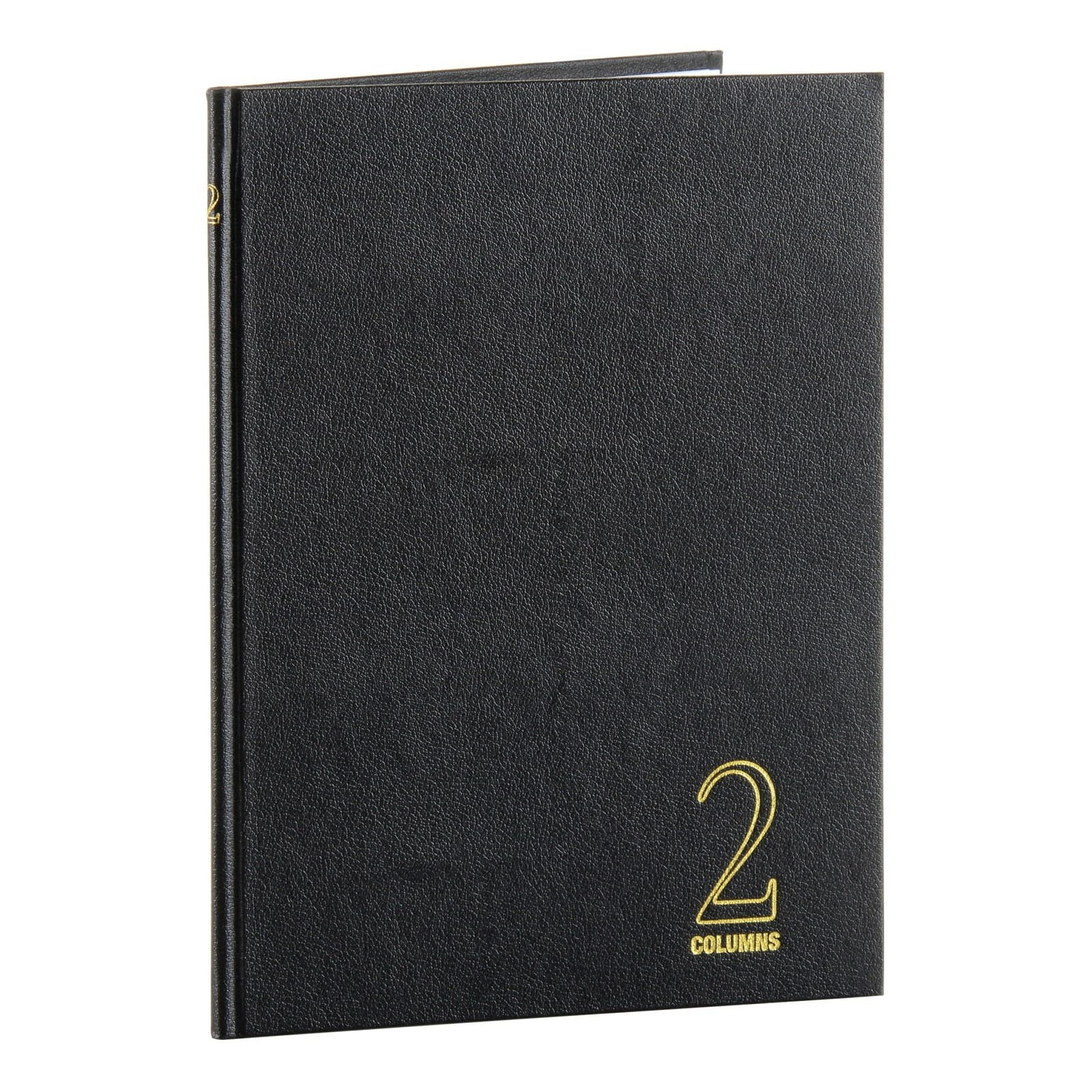 Wilson Jones Hardbound Accounting Journal 9.25×7 Inches 2 Columns 80 Pages Black