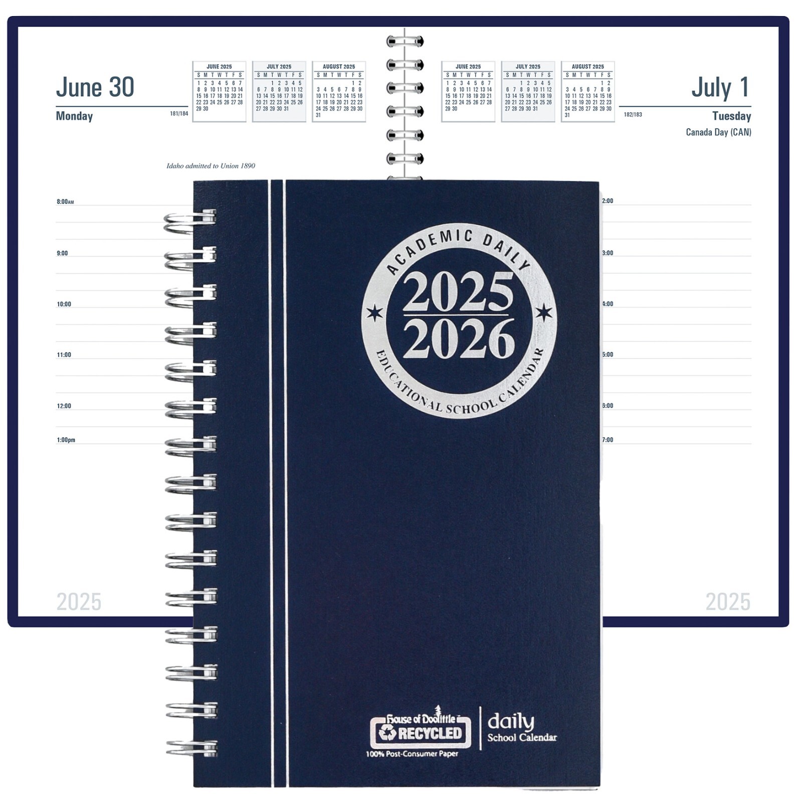 House of Doolittle 2885-07 HOD288507 2025-2026 Academic Daily Appointment Book
