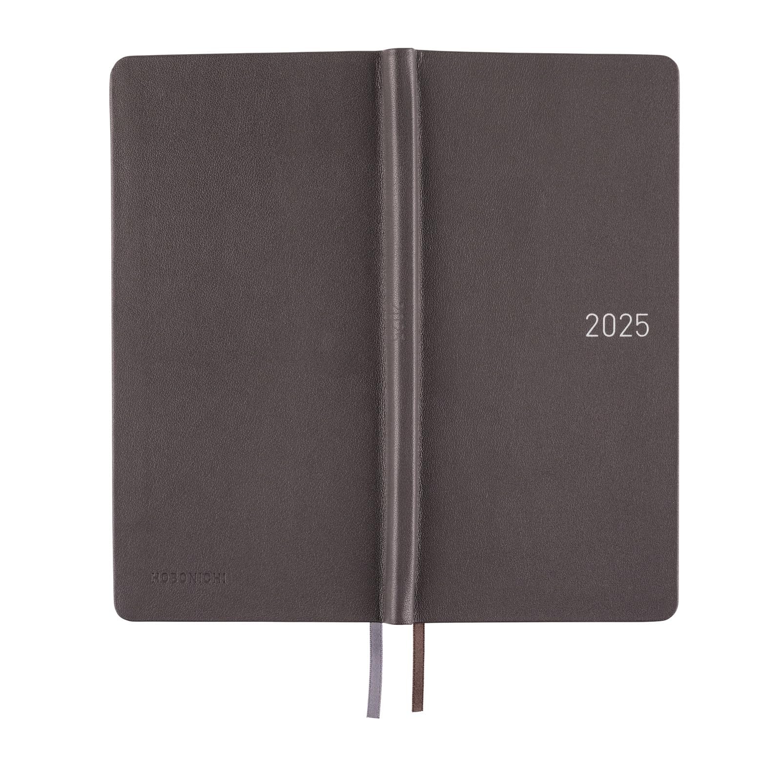 2025 weeks English version Fine Classic/Steel Gray January start Weekly planner
