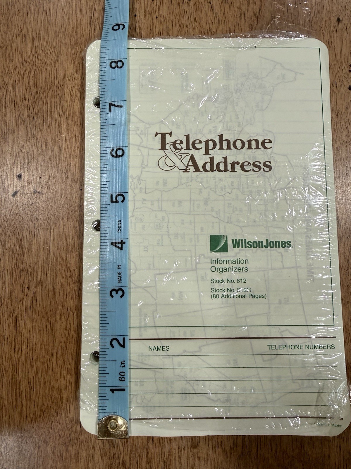 Day Runner/WilsonJones Telephone and Address Pages, Refill, Loose-Leaf.