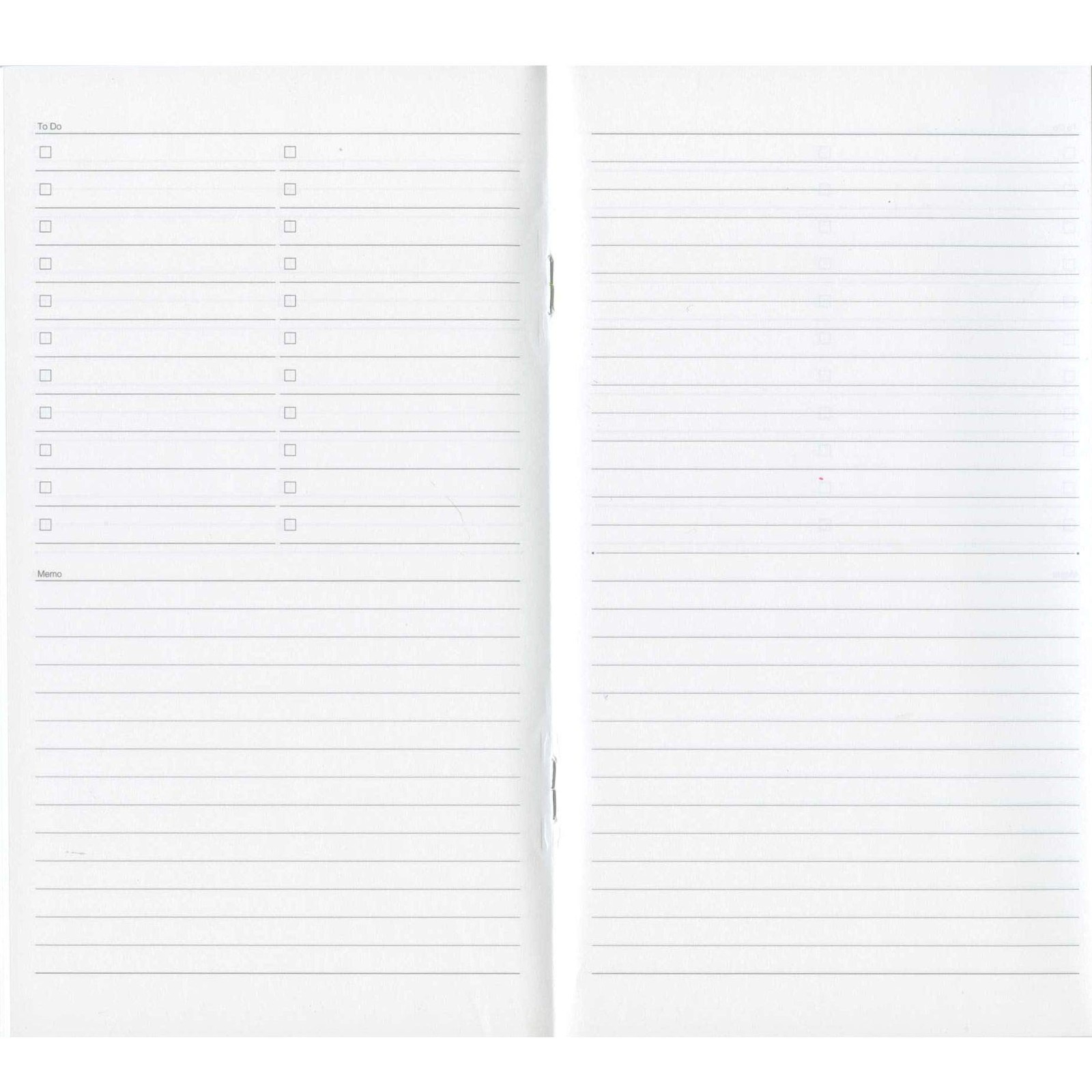 A5 Slim Function Notebook TO DO&MEMO Luddite