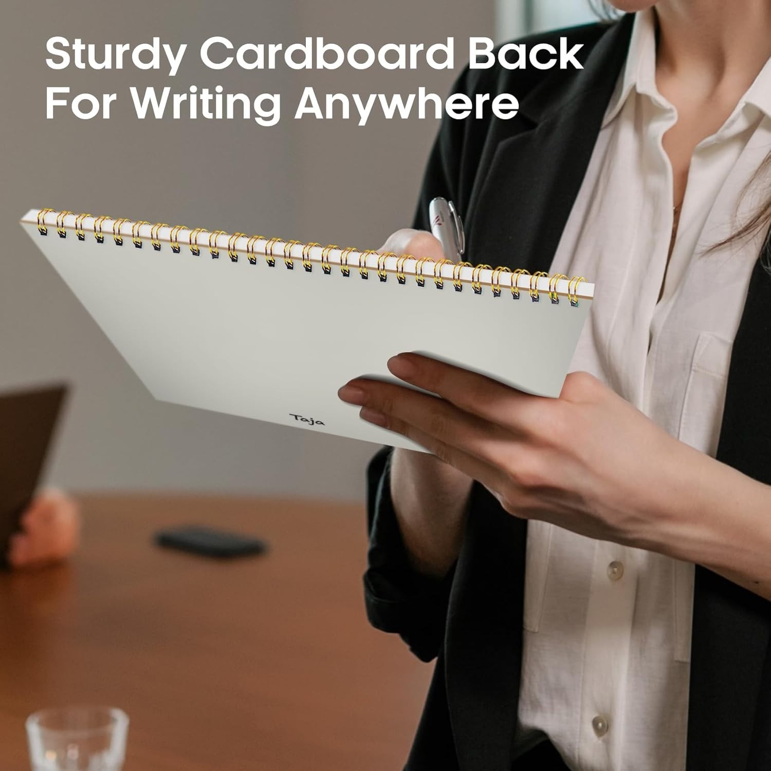 Durable 8.5” x 11” Weekly Notepad – 52 Undated Pages for Office & Home Planning