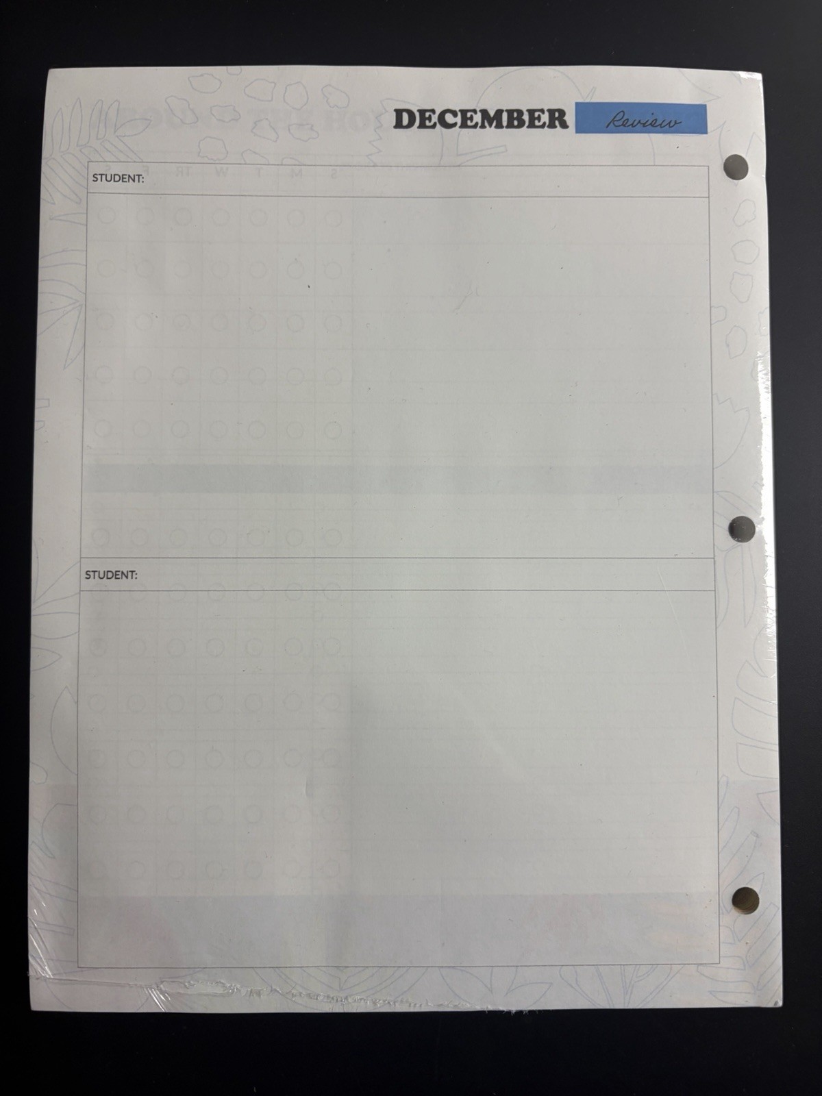 Sonlight Homeschool Planner Undated Academic Organizer Tropical Floral New