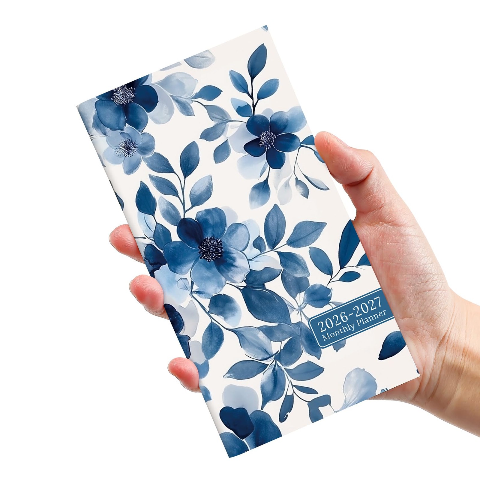 Pocket Calendar 2026-2027 for Purse, Two Year Monthly Planner Pocket Size 6.5″ X
